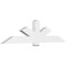 Ekena Millwork Kennewick Architectural Grade PVC Gable Bracket, 84"W x 21"H x 4"D x 6"F, 6/12 Pitch GBP084X21X0406KEN00 - alternate 1